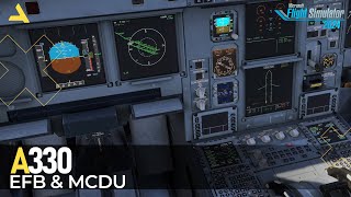 How to Configure the EFB and MCDU of IniBuilds Airbus A330 in MSFS 2024 | A Beginners Guide