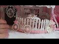 custom shabby chic parisian cafe configuration box for nit wit collections