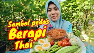 Sambal pedas berapi thai sedap kak2 yo Oooo วิธีทำน้ำพริกนรก