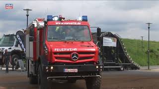 Onlinemotor Unimog Tour 2017 Unimog U 218 als Tanklöschfahrzeug TLF 2000