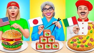 搞笑外国人：异域美食烹饪挑战赛，谁能做出最地道的外国美食呢？