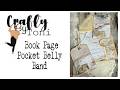 Junk Journal Book Page Pocket