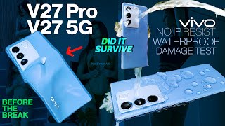 Vivo V27 Pro|Vivo V27 Waterproof Damaged Test - Does it have Secret IP Resistance?
