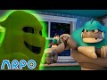 Arpo the Robot | Chase the Ghost!!! | NEW VIDEO | Funny Cartoons for Kids | Arpo and Daniel