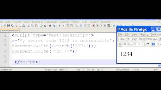 Javascript String Match