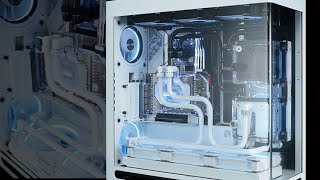 The initial beauty of pc water cooling Havn辉舤 hs420分体水冷