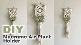 DIY Macrame Air Plant Holder