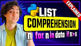 Python List Comprehension (Visually Explained) | The Cleanest Way to Code | #Python Course 33