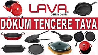 LAVA Döküm Tencere Tava İndirimleri LAVA Döküm Izgara Tava LAva Online Kataloğu LAVA döküm Ürünler