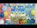 Gabrielle happy birthday song happy birthday to you