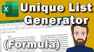 3 Ways to Make Unique Lists in Excel + GUID/UUID Generator