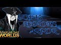 |AQW| : TOP 15 Legioner's Armor in AQW from 2012-2019!!!