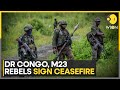 DR Congo and Rwanda-backed M23 Rebels Sign Ceasefire Agreement in Qatar | WION World News