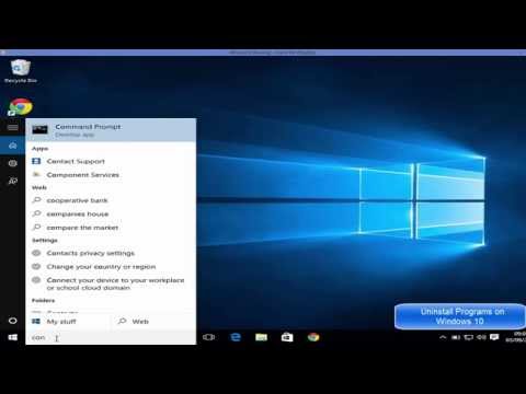 How to Uninstall Programs / Apps on Windows 10 How to Uninstall Programs / Apps on Windows 10