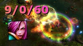 Rhapsody perfect support game | Hon Midwars Gameplay