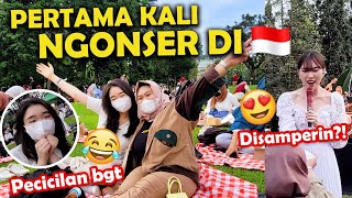 FANS KOREA🇰🇷 KETEMU ISYANA DI INDONESIA🇮🇩 NGELAWAK BANGET WKWKWK