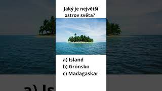 Největší ostrov světa 🏝️#kviz #zemepis #ostrov