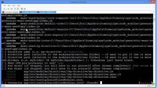 Mastering MEAN Web Development Tutorial: Scaffolding with 'yo' | packtpub.com