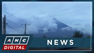 Phivolcs records more rockfall events, volcanic earthquake from Mayon Volcano | ANC