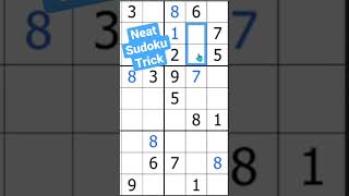 How To Solve Sudoku FASTER ⏩With Pointing Pairs👉👉Sudoku Shorts 62 #learn  #sudokutricks #shorts