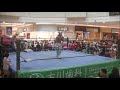 鳥取だらずプロレス イオン鳥取北セントラルコート大会第1試合 2019.9.7 イオン鳥取北セントラルコート