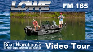 Tour the Lowe FM 165 at The Boat Warehouse in Kingston, Ontario