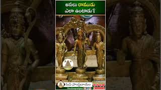 అసలు రాముడు ఎలా ఉంటాడు? #devotional #shorts #short #viral