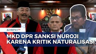 Buntut Kritik Naturalisasi Timnas Indonesia, Anggota Komisi X Nuroji Disanksi MKD DPR