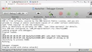 Objective C Programming Tutorial 53 String Objects YouTube