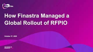 Customer Spotlight: Learn how Finastra managed a seamless global rollout of Responsive