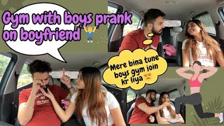 Gym with boys prank on my boyfriend 💪🏻🏋️‍♀️Breakup😩 | RITIKA YADUVANSHI