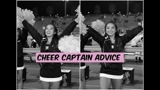 CHEER CAPTAIN/ LEADERSHIP ADVICE!