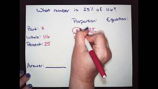 Percent Problems: Missing Part