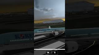 대한항공 B777-300ER 런던 히드로 국제공항 착륙 #대한항공