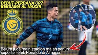 Cristiano Ronaldo Latihan perdana bersama Al nassr "Baru latihan langsung pamer skill nih"‼