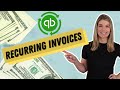 How to set up recurring invoices in QBO 2022