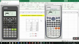 REGRESIÓN LINEAL CALCULADORA MODELO 1