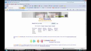 how to Find sounds