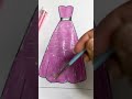 ASMR Cute Princess Dress Coloring #short #asmr #rainbow