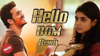 Hello Bgm remix | Akhil | DRIX