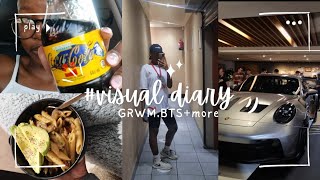 #visualdiary: days in my life | Kyalami Festival of Motoring | GRWM, BTS + more| SA GRAPHIC DESIGNER