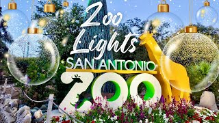 First Visit to San Antonio Zoo Lights: Christmas Lights, Activities & What to Expect!