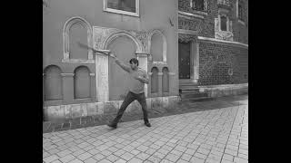 Bartitsu, the martial art of Sherlock Holmes. Walking cane self-defence. A Moulinet demonstration