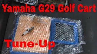 2012 yamaha Golf Cart  G29 Tune up, Carb clean,air filter, Spark Plug