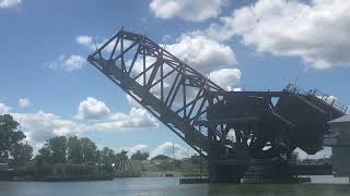 Oshkosh WI Railroad bridge going down