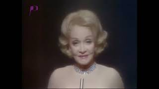 Marlene Dietrich - I wish you love (An evening with Marlene Dietrich, London, 1972)