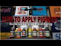 SCREEN PRINTING 029 | HOW TO APPLY PIGMENT | DIY