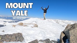 MT YALE SKI DESCENT | 5258 Project