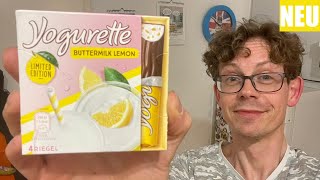 Yogurette Buttermilk-Lemon: So schmeckt die Limited Edition mit Buttermilch Zitrone Geschmack!