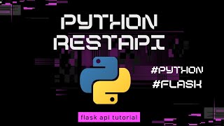 Create a python API in 5 mins | #python #flask #restapi